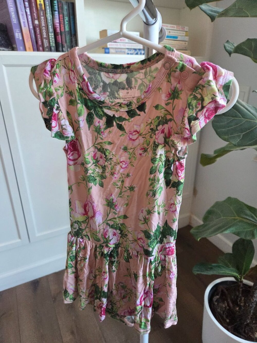 Posh Peanut onesie dress